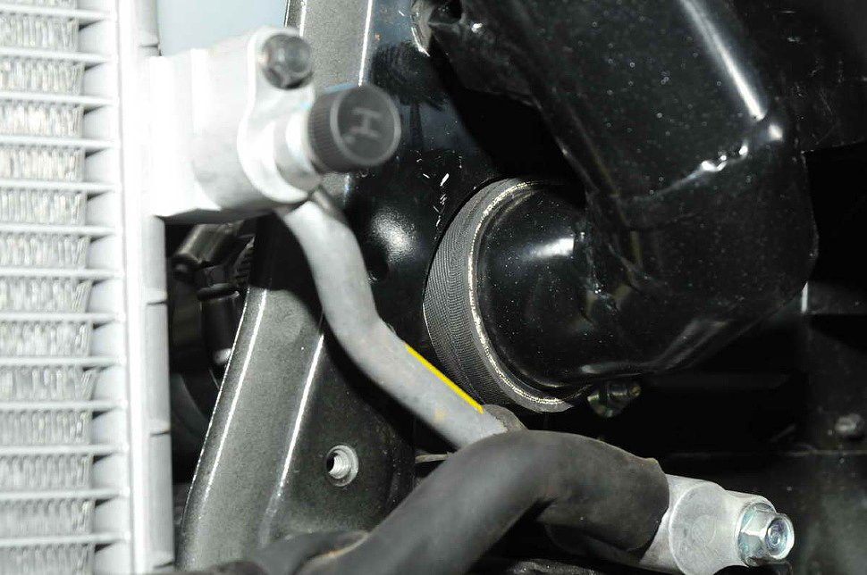 Комплект переноса интеркулера Mazda BT50
