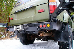 Силовой бампер для Land Cruiser 80