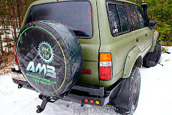 Силовой бампер для Land Cruiser 80