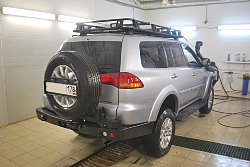 Силовой бампер Mitsubishi Pajero Sport