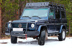 Силовой обвес на Gelandewagen