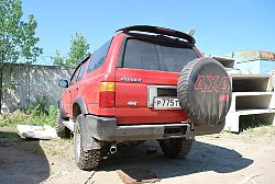 Старая модель силового бампера заднего 4Runner 130