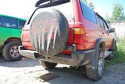 Старая модель силового бампера заднего 4Runner 130