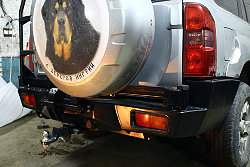 силовой бампер Nissan Patrol