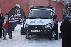 Силовой бампер на Газель 4х4