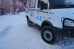 Силовые пороги на Газель Соболь 4х4