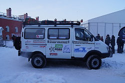Силовой обвес на Газель Соболь 4х4