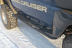 Силовые пороги Land Cruiser 76