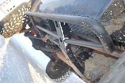 Силовые пороги Land Cruiser 76