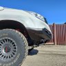 Защита штатного бампера юбка Haval H9
