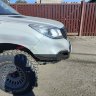 Защита штатного бампера юбка Haval H9
