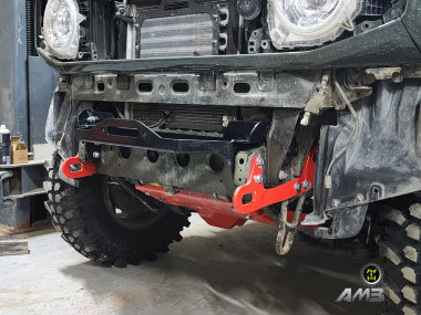 Площадка под лебедку к бамперу Jaos для Suzuki Jimny (2018 - н.в.)