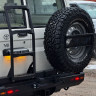 Силовой бампер задний для Toyota Land Cruiser 78 (2023-н.в.)