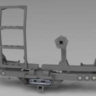 Бампер силовой передний BMS ALFA для УАЗ Патриот - BMS Еngineering