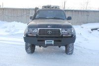 Силовой передний бампер TLC80 (серия С)