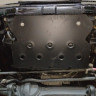 Защита днища Land Cruiser 76, 78 (рулевых тяг и радиатора, раздаточной коробки и КПП) TLC76, 78