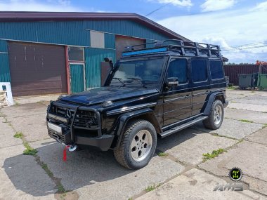 Силовые пороги Mercedes Gelandewagen