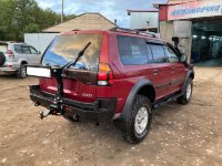 Силовой бампер задний Mitsubishi Pajero sport I/ Montero sport 